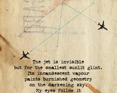 CONTRAIL ~ Fine Art Giclée Print.