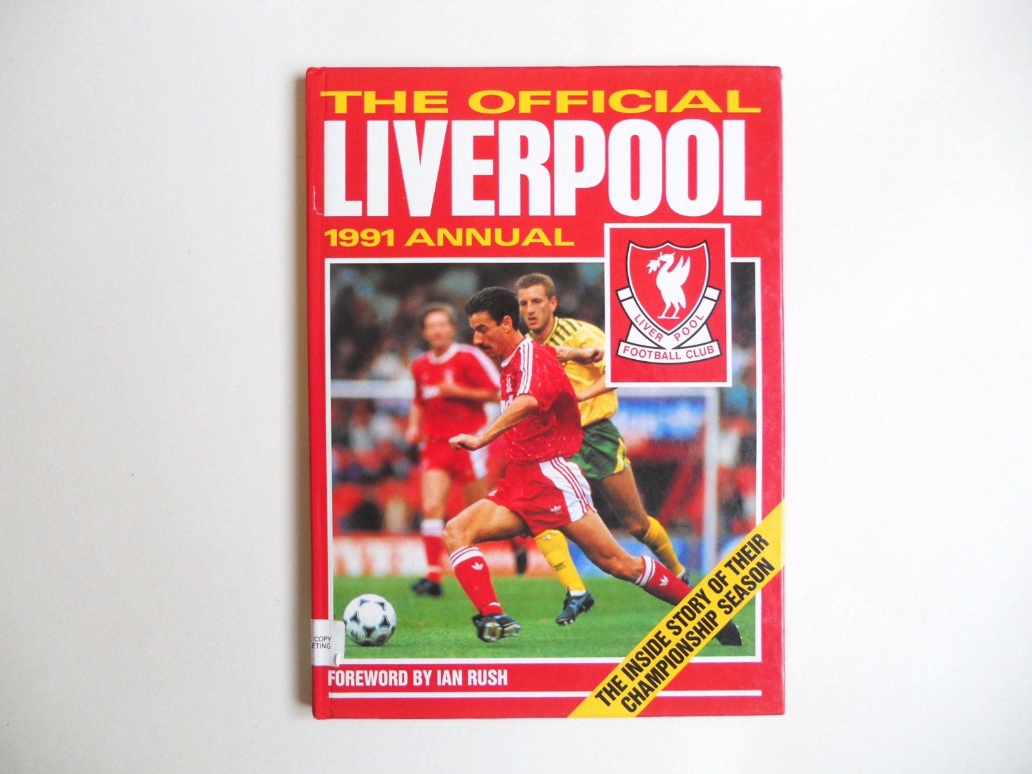 Official Liverpool FC Annual 1991