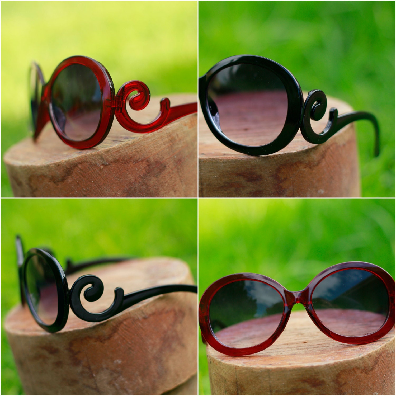 High Fashion Sunglasses Detailed Intricate Different