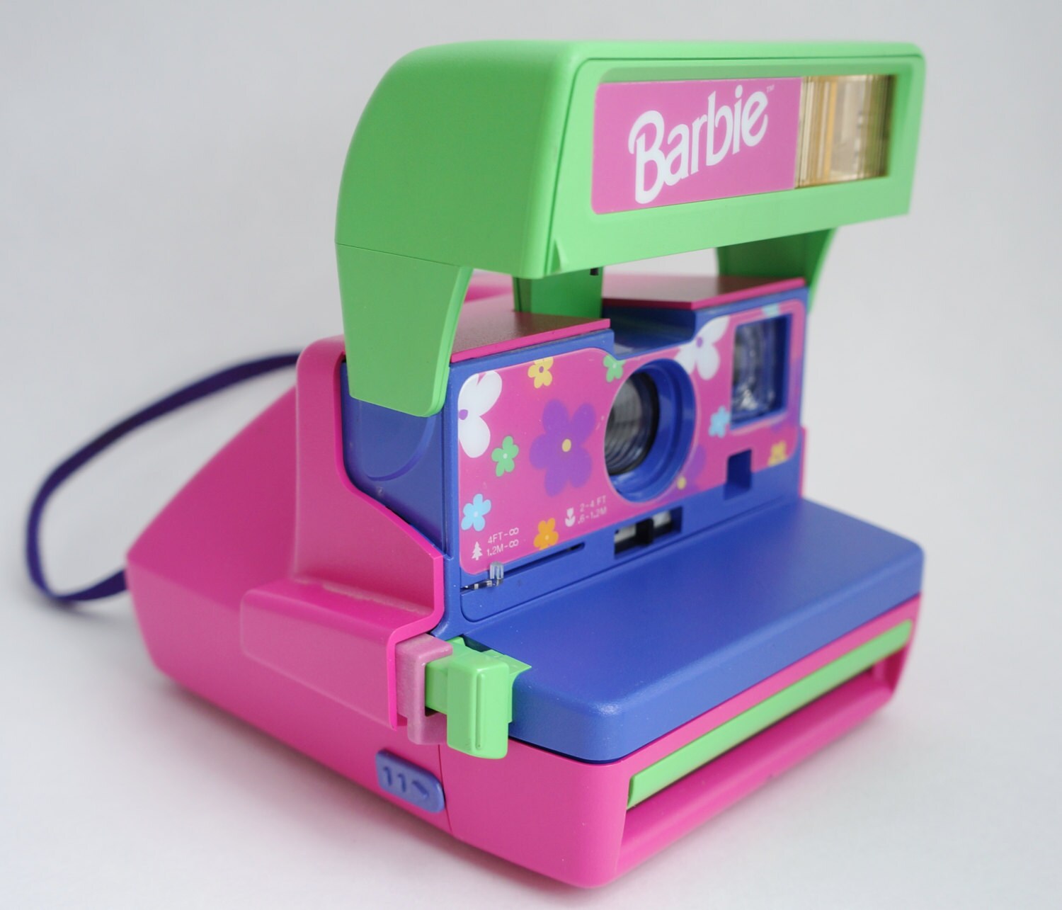 Vintage Barbie Working Polaroid 600 Film Camera / Pink