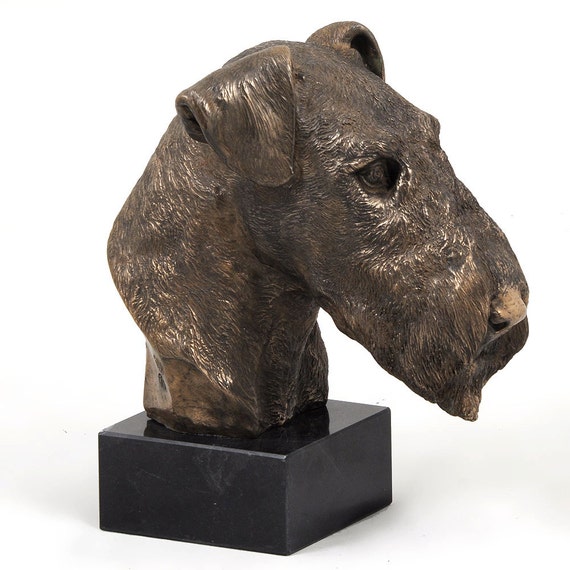 airedale terrier sculpture