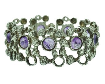 Vintage Amethyst Bracelet