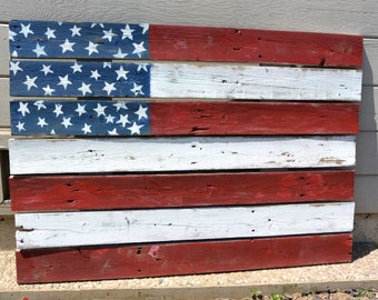 4th of july pallet sign - American flag pallet- pallet sign