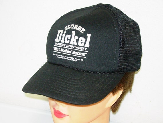 George Dickel whisky trucker hat vintage cap by splitsvillevintage