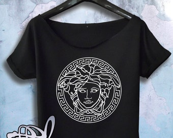 versace crop tshirt