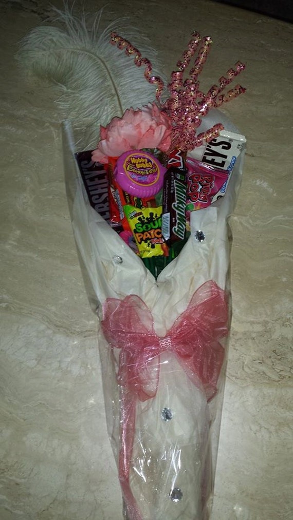 Items similar to Large Candy Bouquet. Perfect for Graduations, Sweet ...