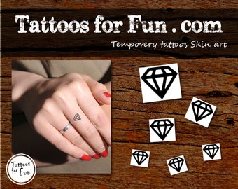 Wedding ring temporary tattoos