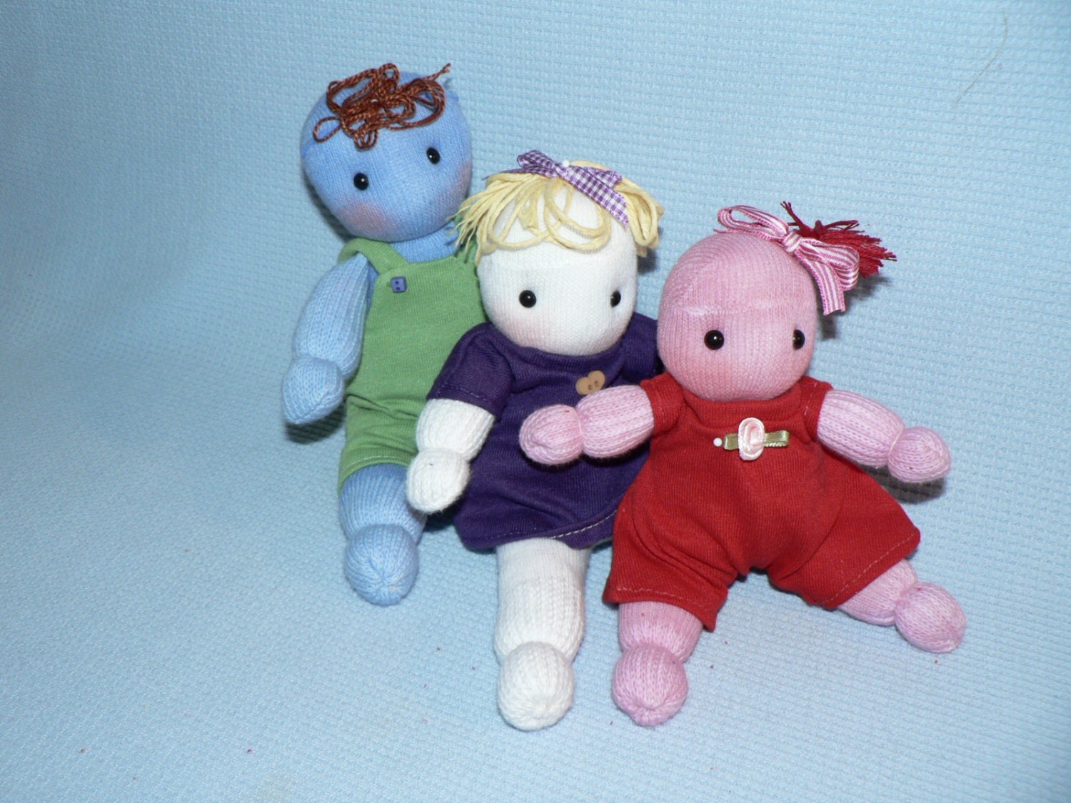 Sock Doll Pattern Small Cuddly Sock Dolls sewing pattern