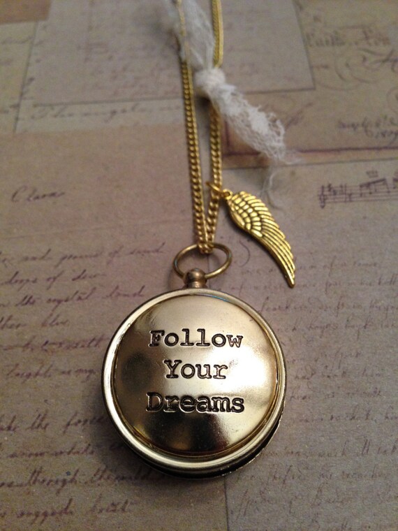 Compass Necklace Working Compass Necklace Follow by justbedesigns