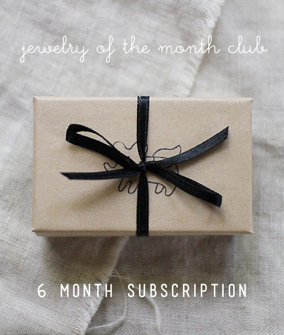 jewelry of the month club 6 month subscription