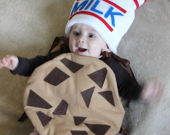 Baby Costume Toddler Costume Cookie Halloween Costume Chocolate Chunk Cookie
