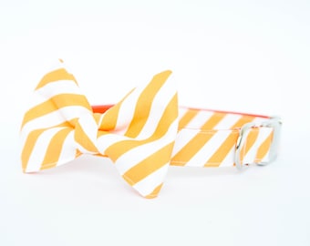 Tennessee Vols Bow Tie Dog Collar