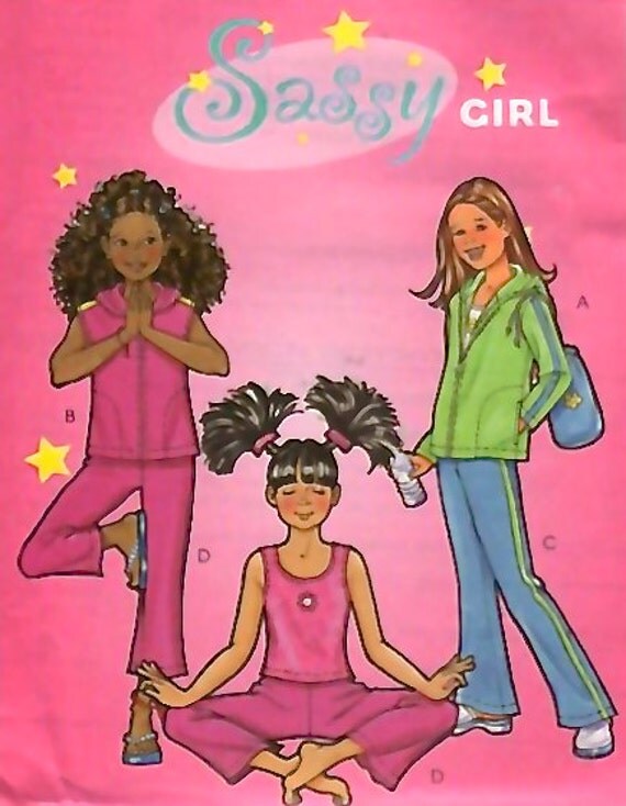 SASSY GIRL Workout Clothes Sewing Pattern