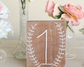 Rustic Wedding Table Numbers (Item Number MHD100002) Morgann Hill Designs