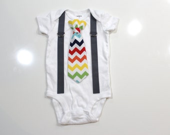 Rainbow Baby Outfit for boys. Newborn outfit. Newborn boy ...