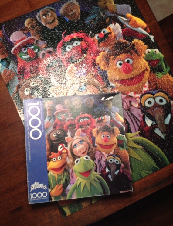 Springbok Puzzle Muppet Party Complete by NostalgiaMama on Etsy