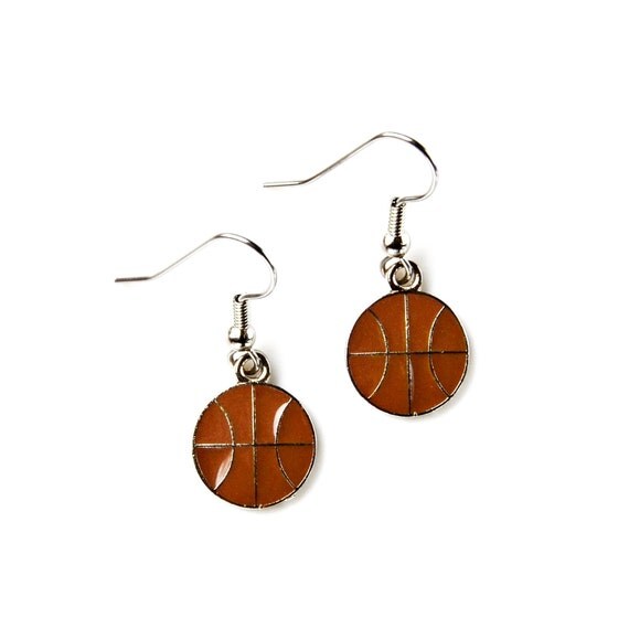 Basketball Earrings Accessories Women's Jewelry Gift