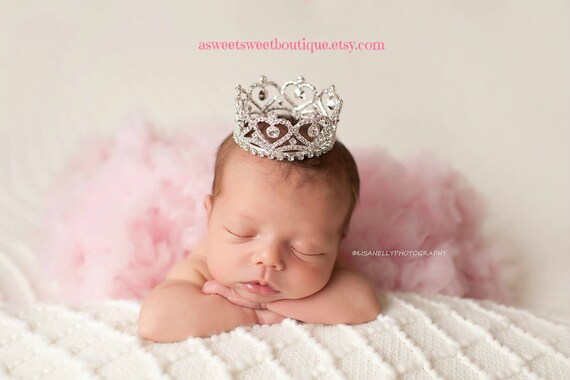 Princess Tiara Crown Photo Prop Baby Tiara Baby Headband