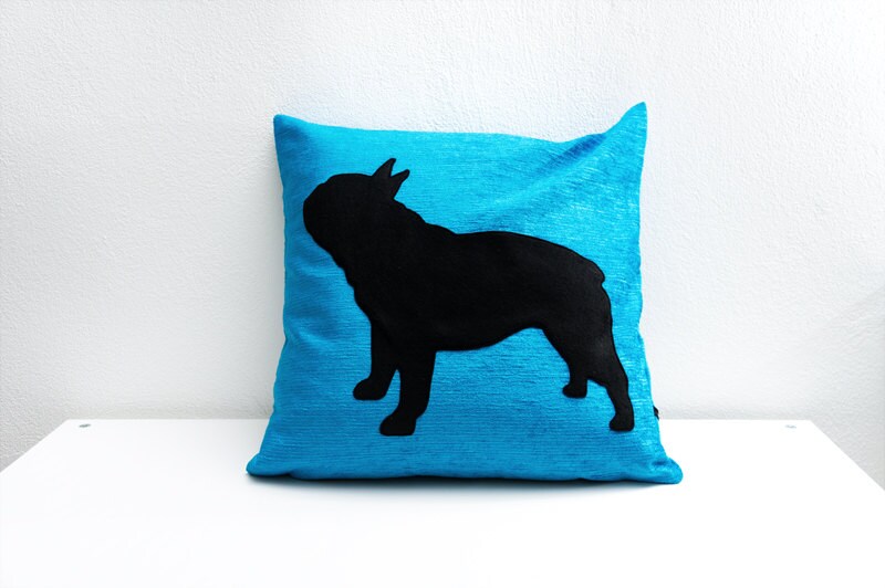 frenchie dog pillow