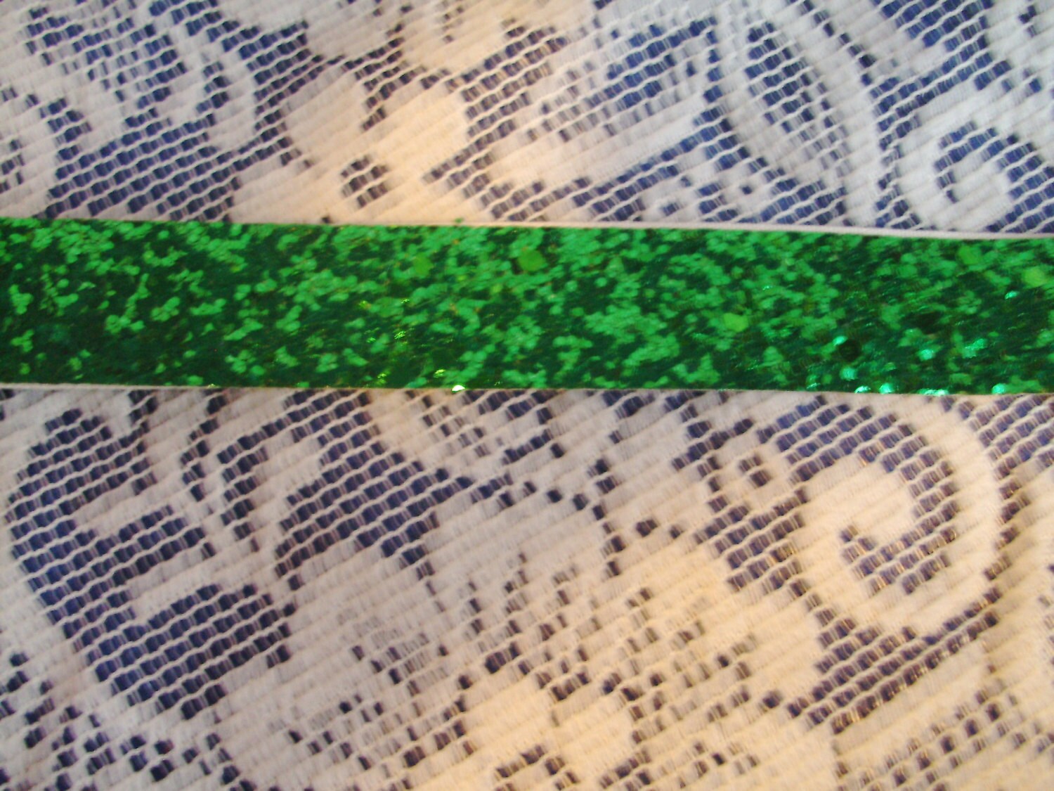 green glitter headband