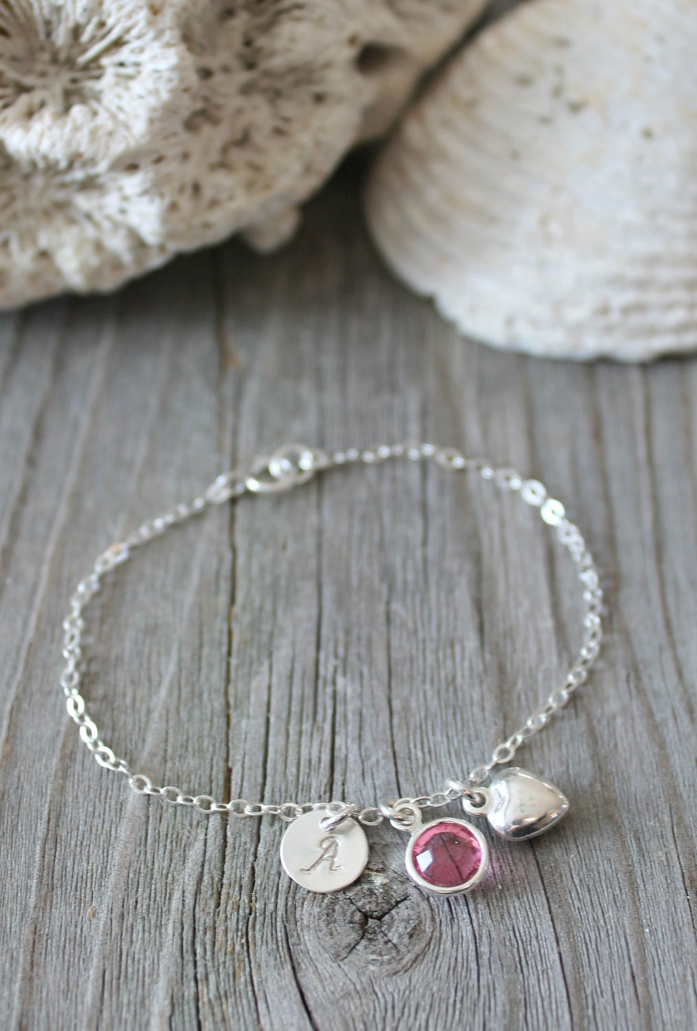 Little girl child's bracelet sterling silver