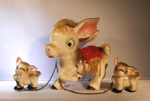 porcelain donkey