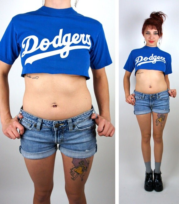 Crop Baseball Tee