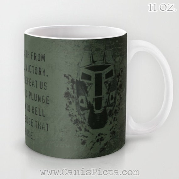 Items similar to Halo Feet First into Hell Mug ODST 11/15 oz Dishwasher ...