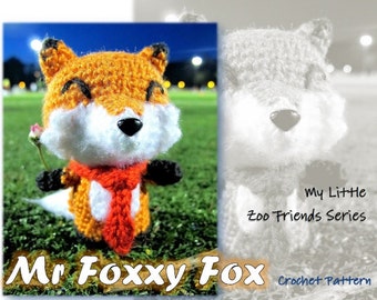 MyLittleZooFriends Series - Mr Foxxy Fox (PDF Pattern)