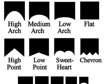 French Tip Nail Decal