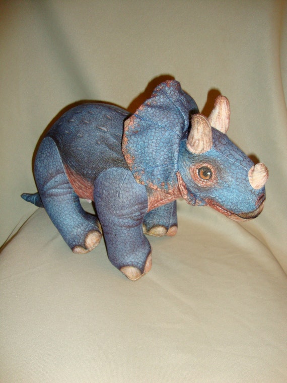 giant triceratops stuffed animal