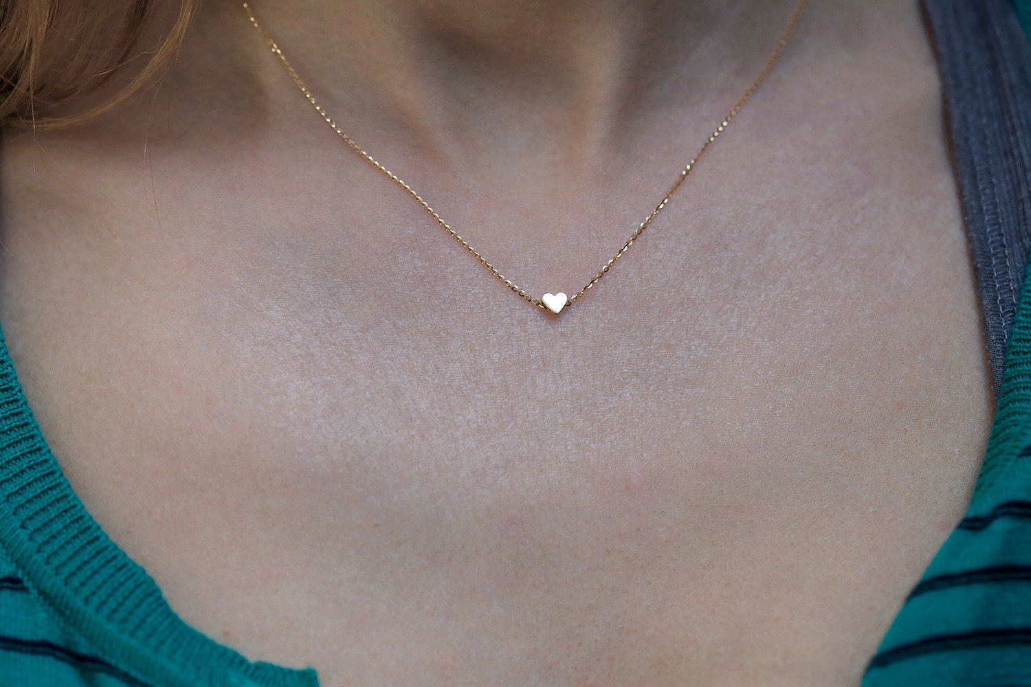 Simple heart necklaces Simple heart necklaces