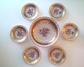 Vintage - Winterling Bavaria Röslau - Tea Cup and Saucer - White & Gold