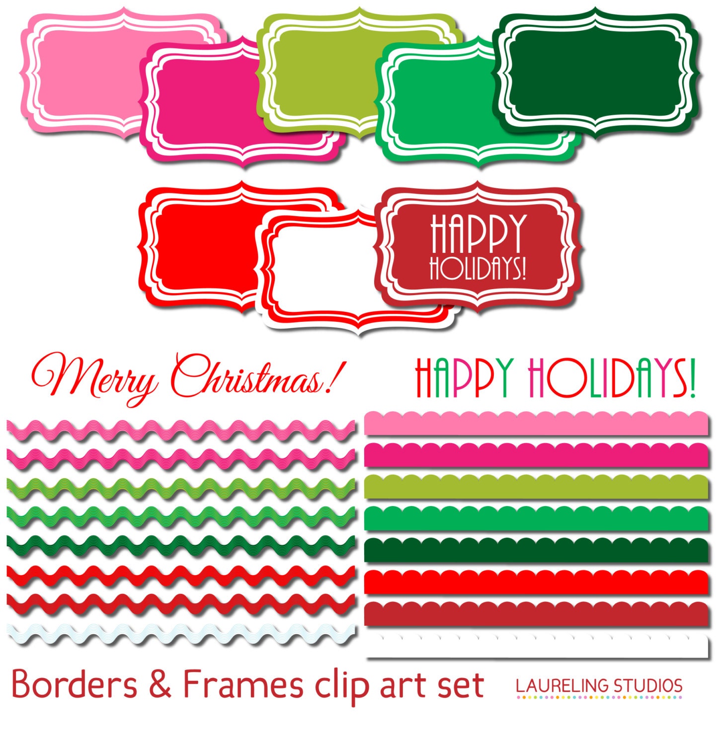 christmas clip art for labels - photo #39