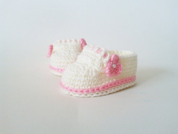 handmade baby booties
