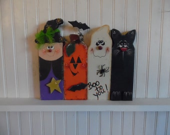 Halloween Characters Set of 4