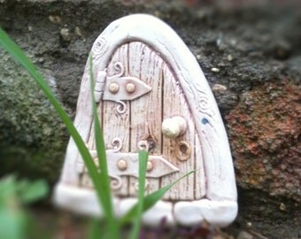 Fairy Door Arched Portal Doorway, ceramic, gift.
