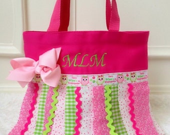 Kindergarten, Big Sister Gift, Scrappy Fabric Purse, Kindergarten Gift, Back To School Gift, Big Sister Gift,