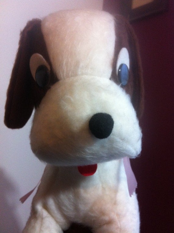 1960s stuffed dog