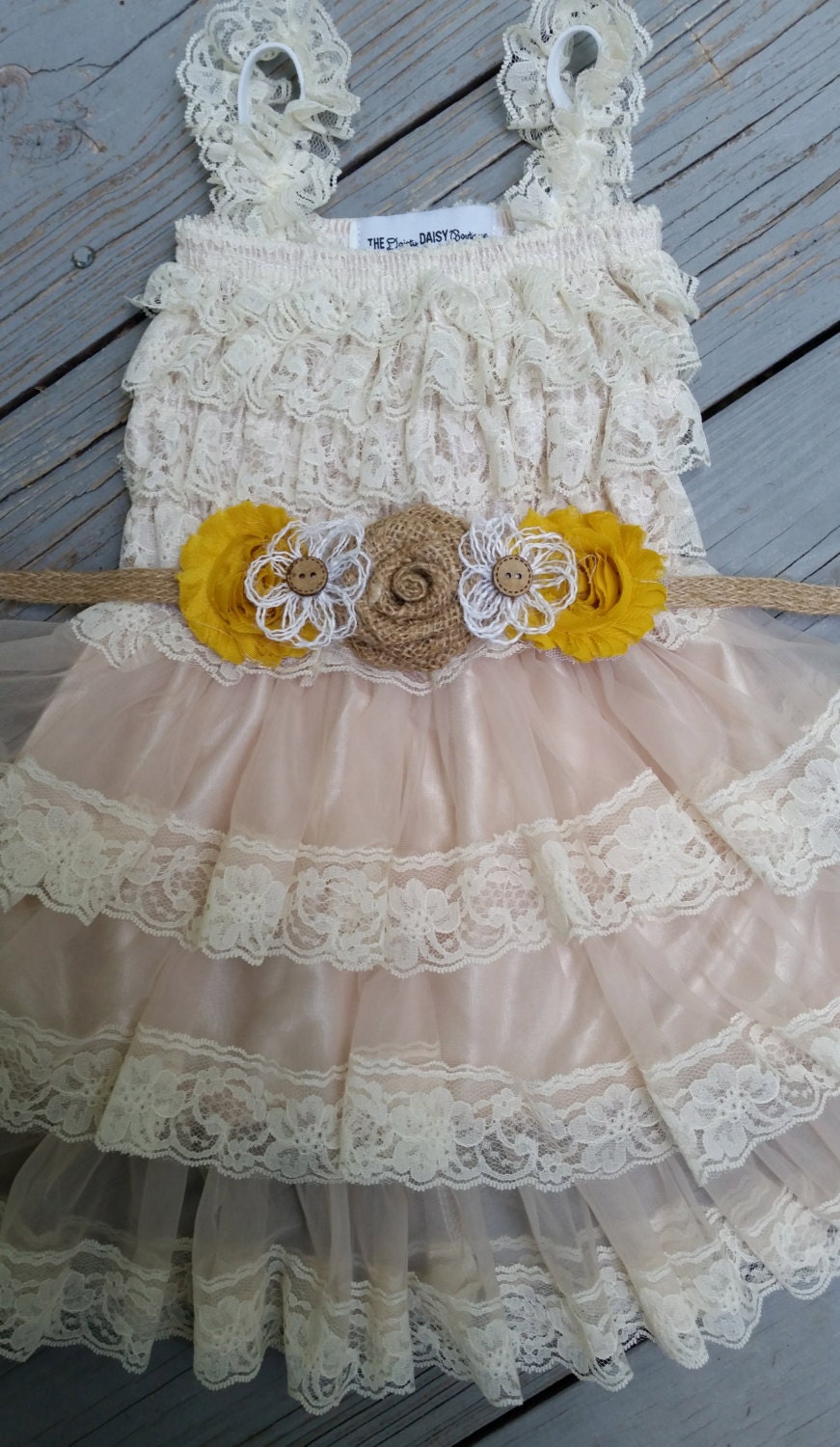 shabby chic mustard yellow flower girl by countrycoutureco shabby chic mustard yellow flower girl by countrycoutureco