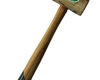 Weighted Rawhide Mallet by Garland (1-1/2" face / 12oz head) (37.712)