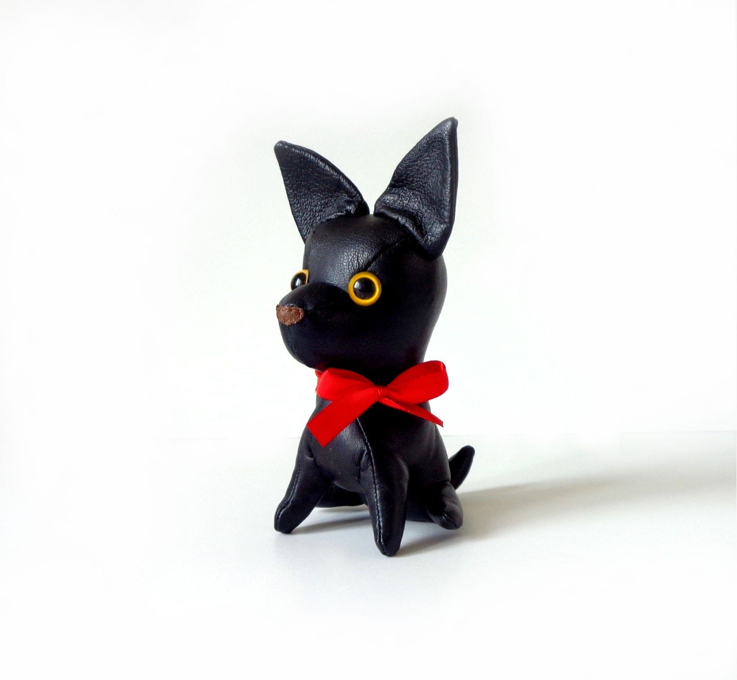 black chihuahua plush