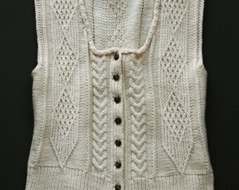 Items similar to Vintage 80s Sweater Flapper Westtern Relaxed style ...