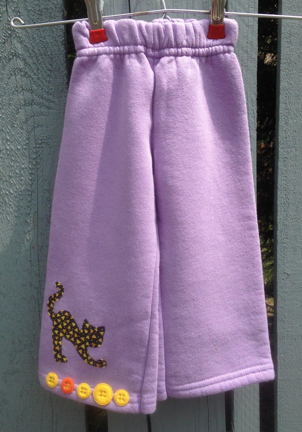 Baby Girl's Long Sweatpants Lavendar Size 12 M with