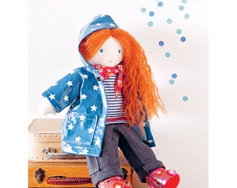 Doll in a Raincoat Sewing Pattern 803530