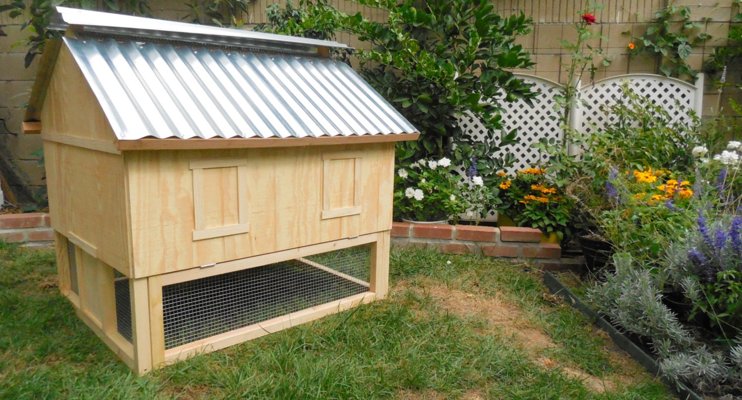 Unpainted Smart Chicken Coop