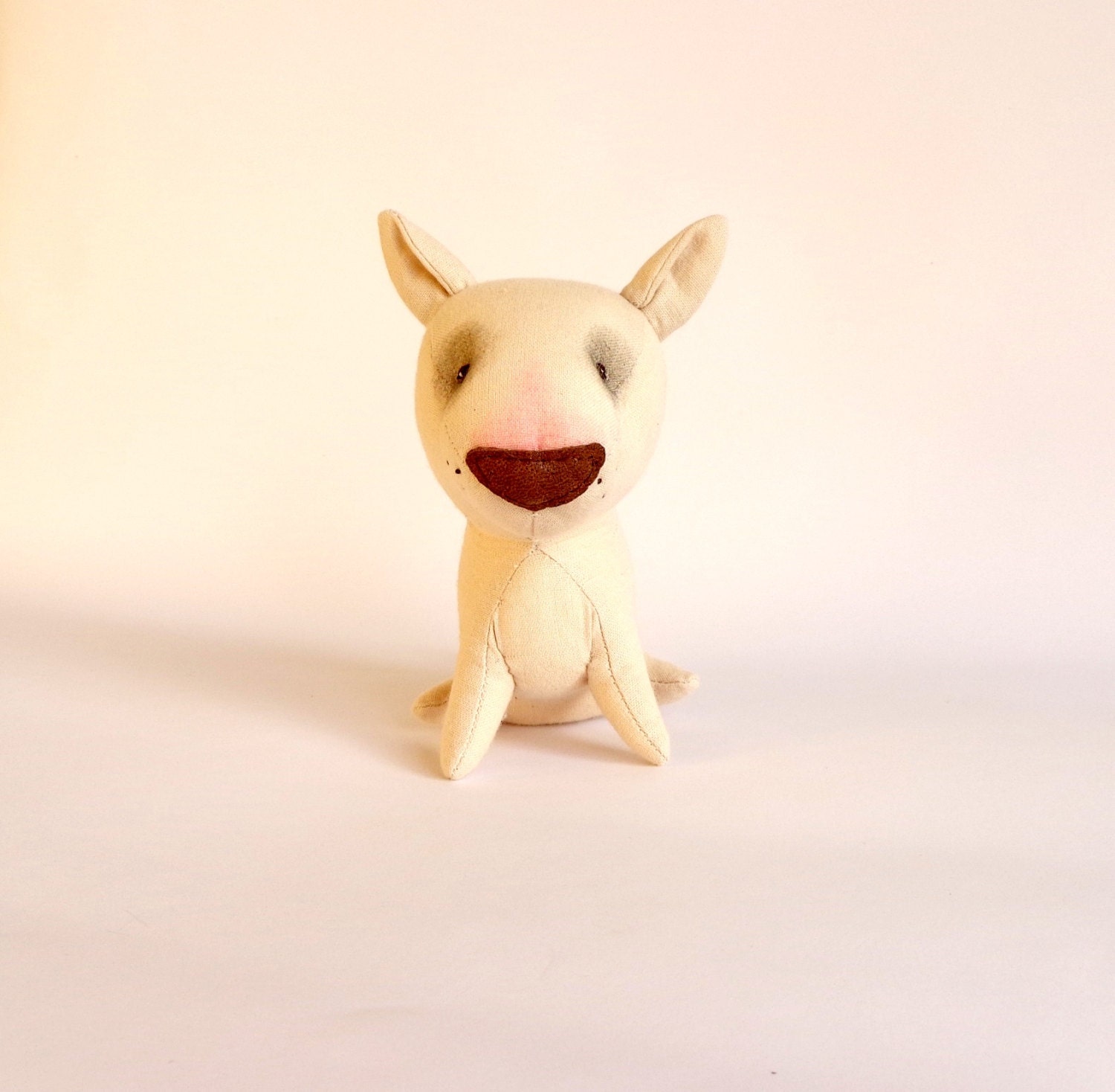 bull terrier soft toy