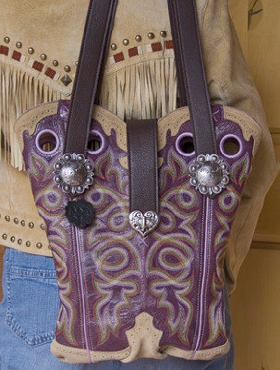 COWBOY BOOT PURSES by West Texas Totes..The by HIGHCOUNTRYCOWGIRL