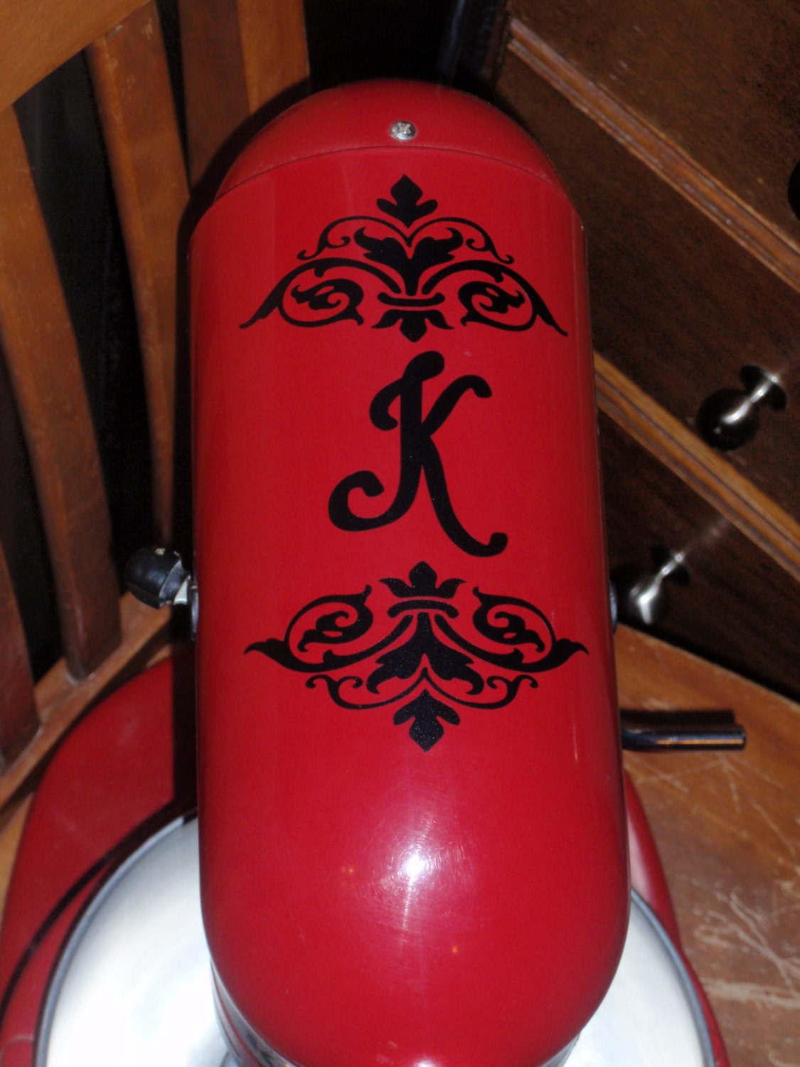 KitchenAid vinyl decal KitchenAid mixer vinyl sticker Kitchen