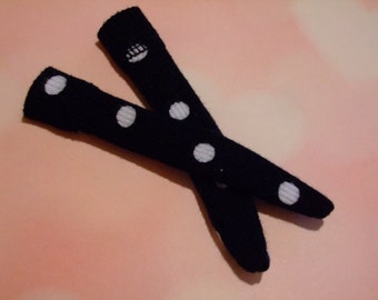 Blythe / DAL Socks - Textured Polka Dots
